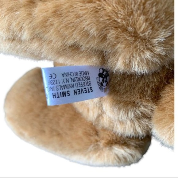 Steven Smith Light Brown Teddy Bear With Bow Tie - Picture 10 of 10